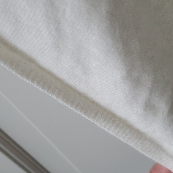 ALLUDE PREMIUM CASHMERE ASSYMETRICAL PONCHO CREAM BROWN SZ SMALL - Picture 9 of 10